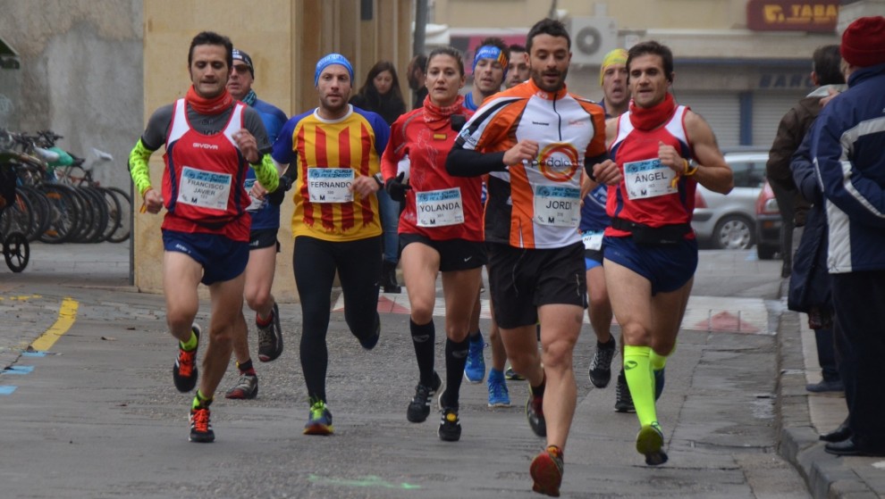 Un grup de corredors durant la cursa