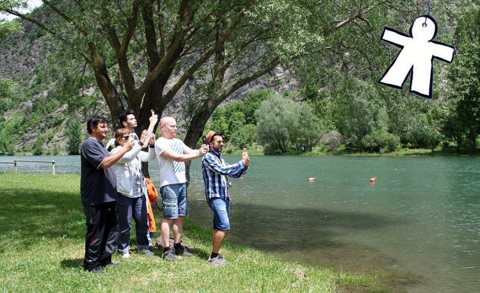 Imatge d'arxiu d'una trobada d'Instagramers al Pallars Sobirà