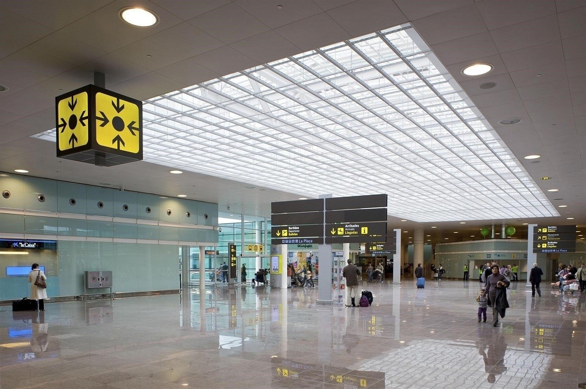 Una imatge d'arxiu de la terminal 1 de l'aeroport del Prat