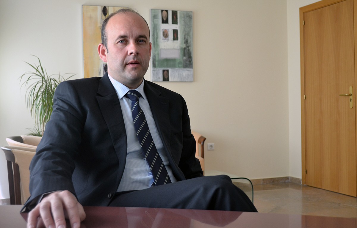 Carles Luz és alcalde de Gandesa i president del Consell Comarcal de la Terra Alta.