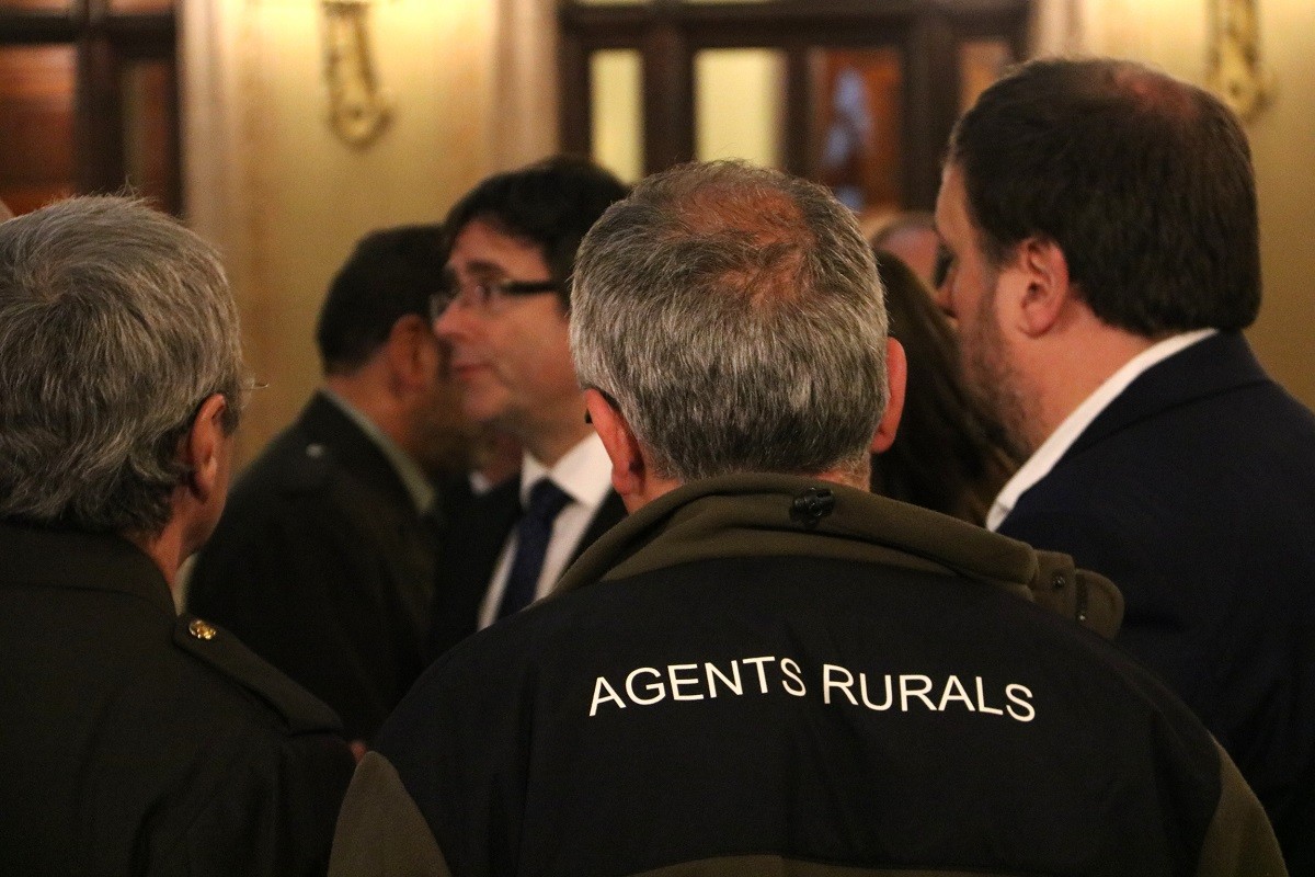Agents Rurals al Parlament de Catalunya 