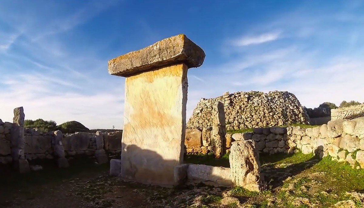 Un dels monuments talaiòtics de Menorca