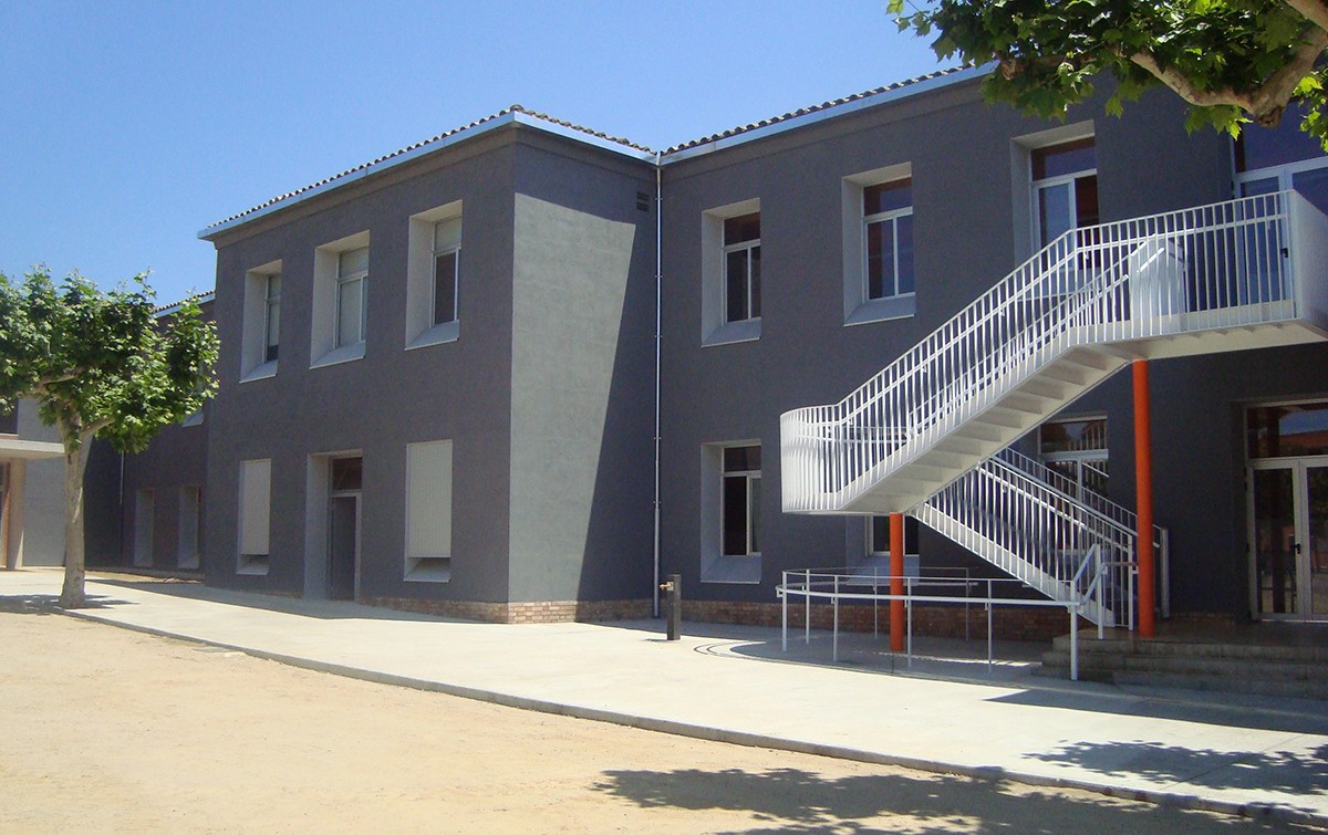 Escola Marcel·lí Domingo de Roquetes.
