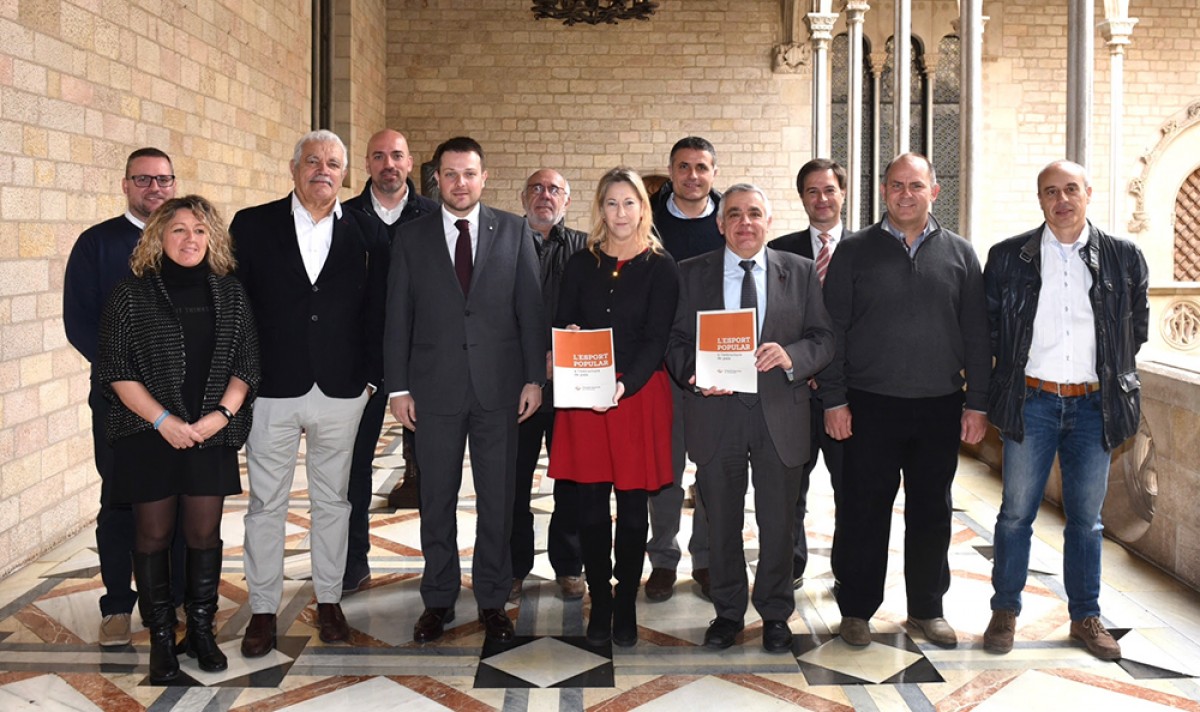 Reunió del Govern amb la Unió de Consells Esportius de Catalunya