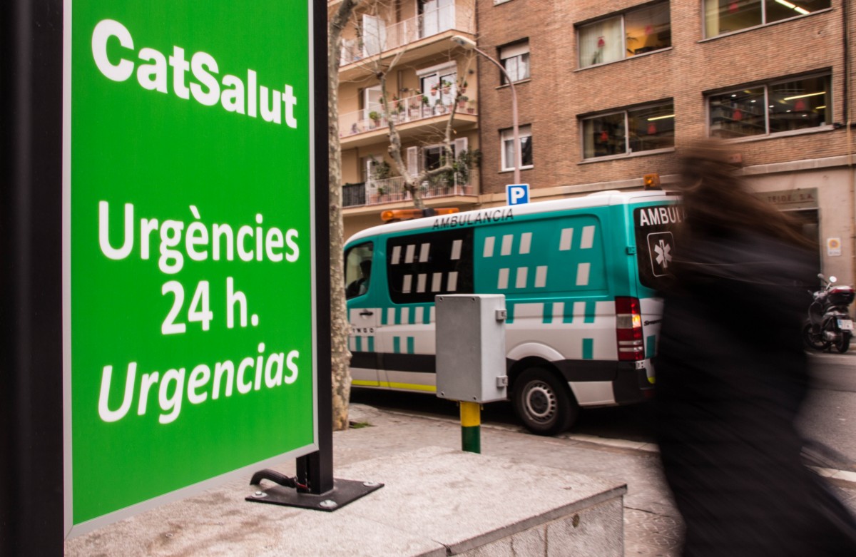 Les urgències d'un hospital de Barcelona