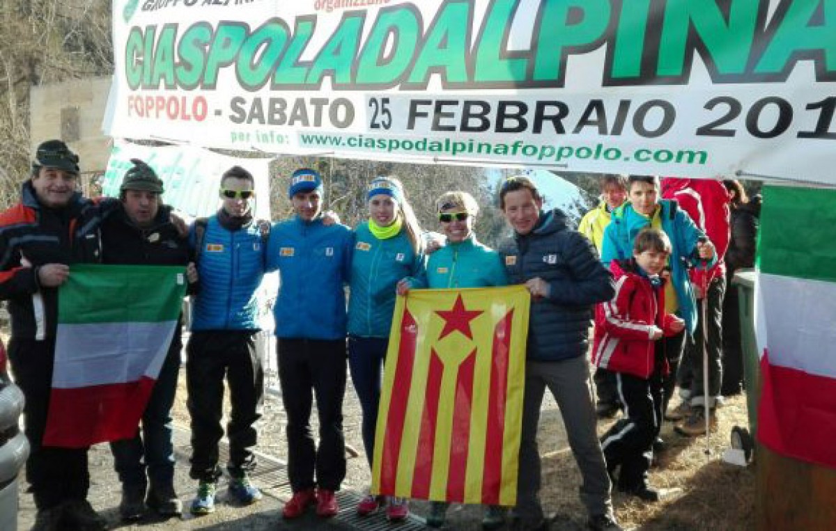 Selecció Catalana de Raquetes de Neu a la Ciaspoladalpina
