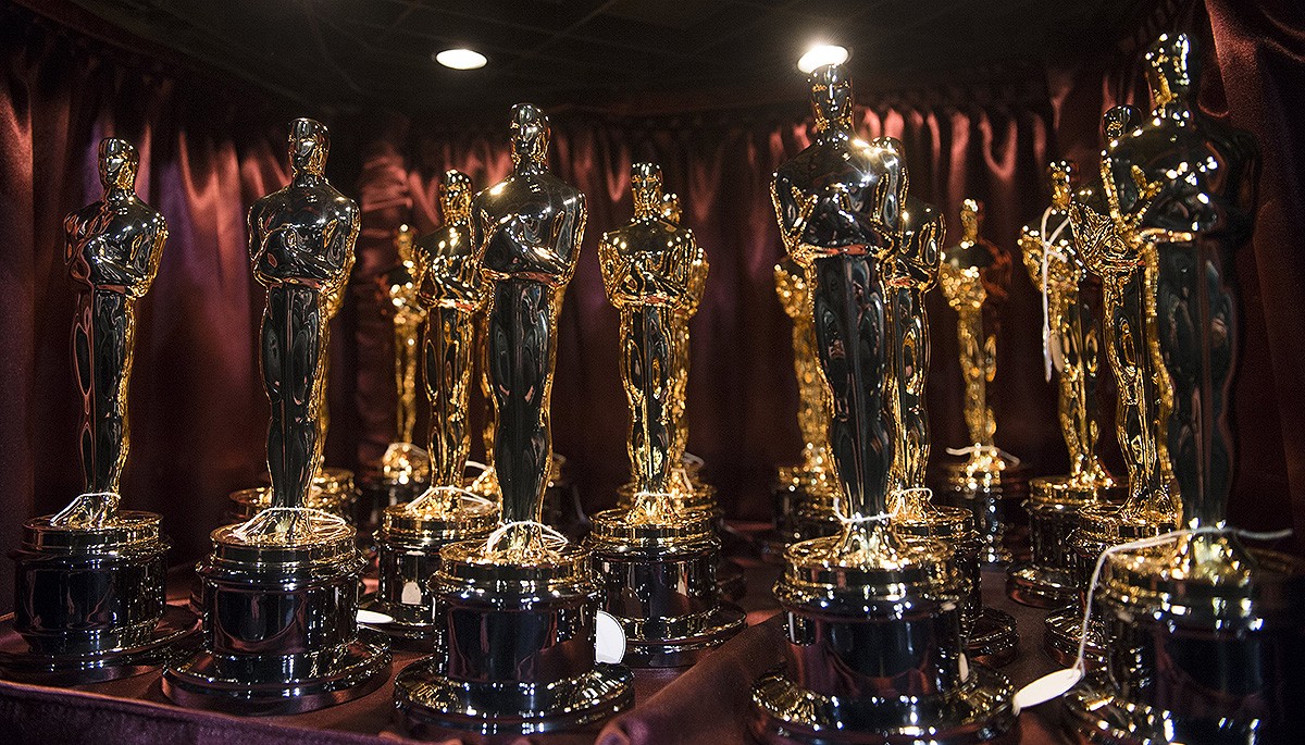 Les estatuetes del «tiet Oscar», a punt per la gala de lliurament d'aquesta matinada