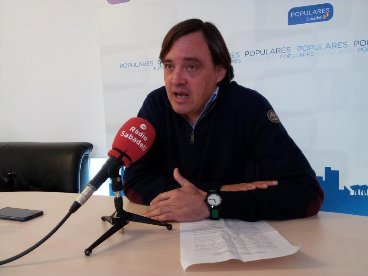Esteban Gesa, regidor portaveu del PP a Sabadell