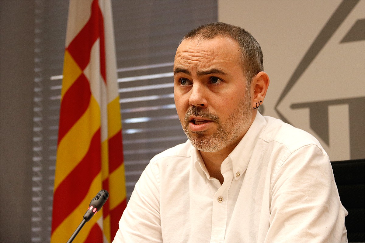 El regidor d'Emergència Climàtica i Transició Ecològica de l'Ajuntament de Barcelona, Eloi Badia.