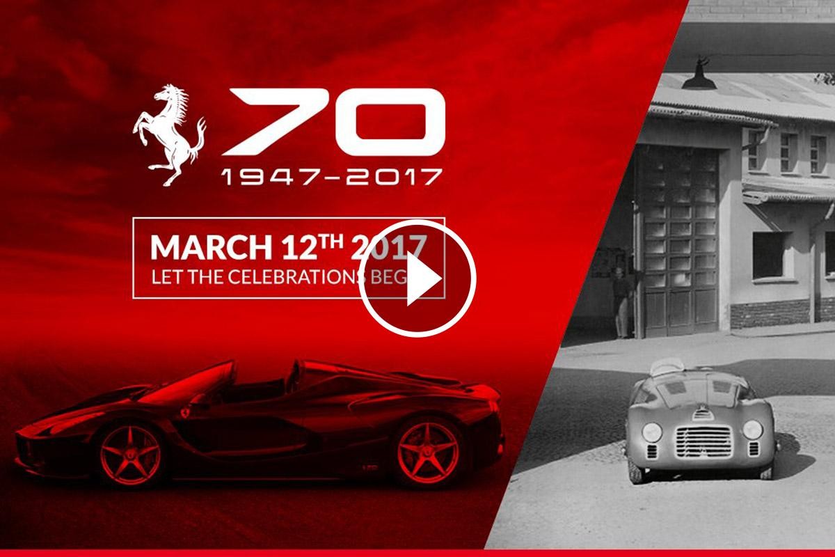 El primer i el darrer Ferrari en un evocador vídeo
