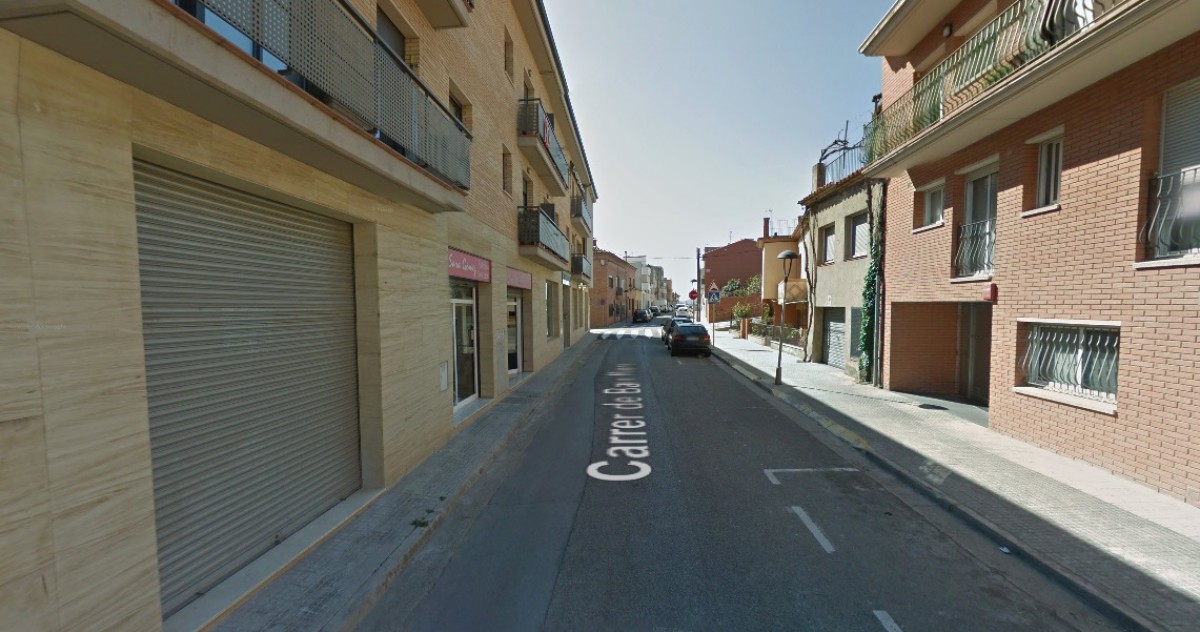El carrer de les Fonts on va passar l'agressió aquest dilluns a la nit.
