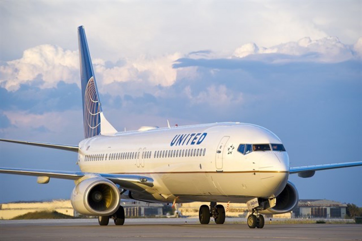 Un dels avions de la companyia United Airlines.