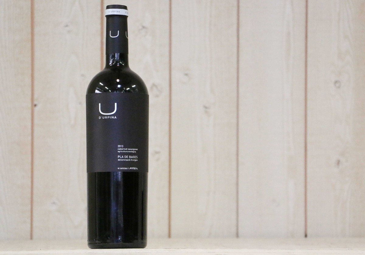 El vi U d'Urpina, elaborat al Celler el Molí de Collbaix