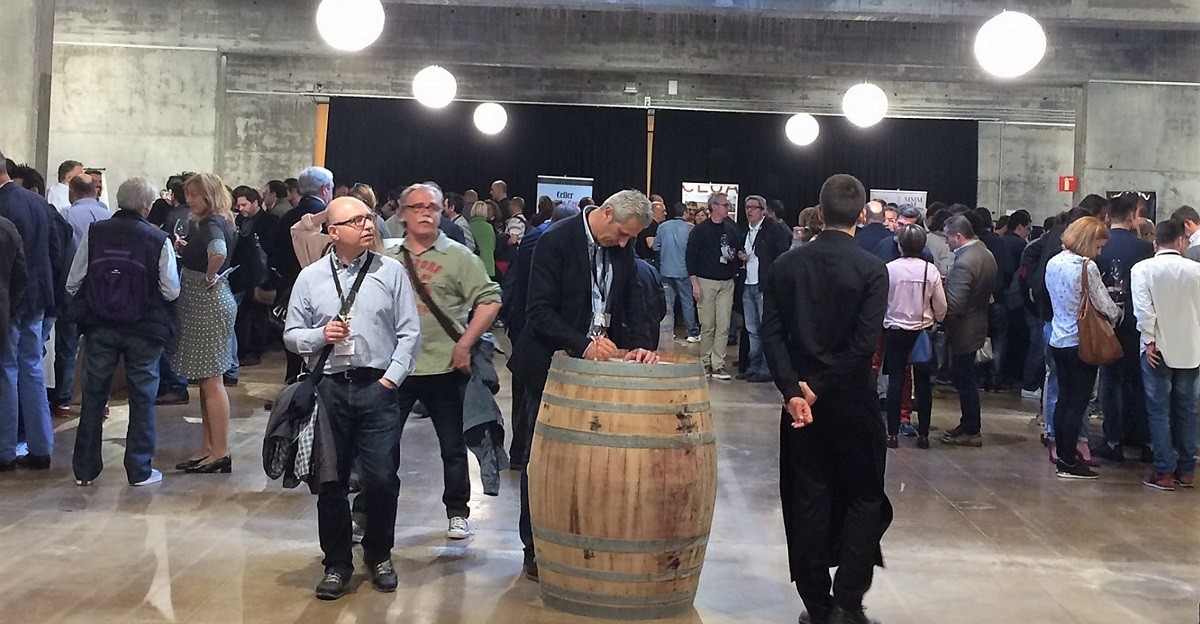 Moment de la jornada professional dels vins de la DO Terra Alta que va congregar més de 400 professionals del sector. 