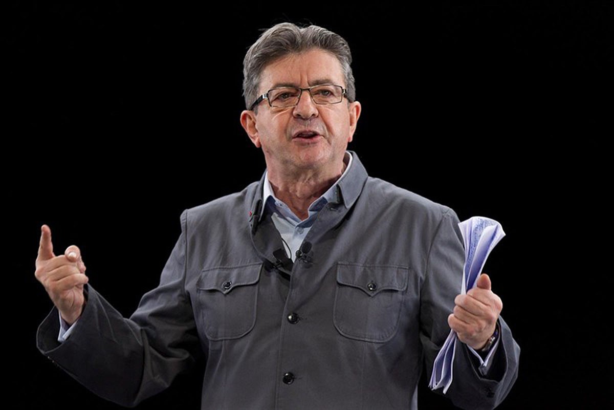 El candidat francès Jean-Luc Mélenchon.