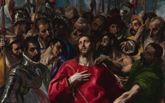 El Greco, amb la mà al pit