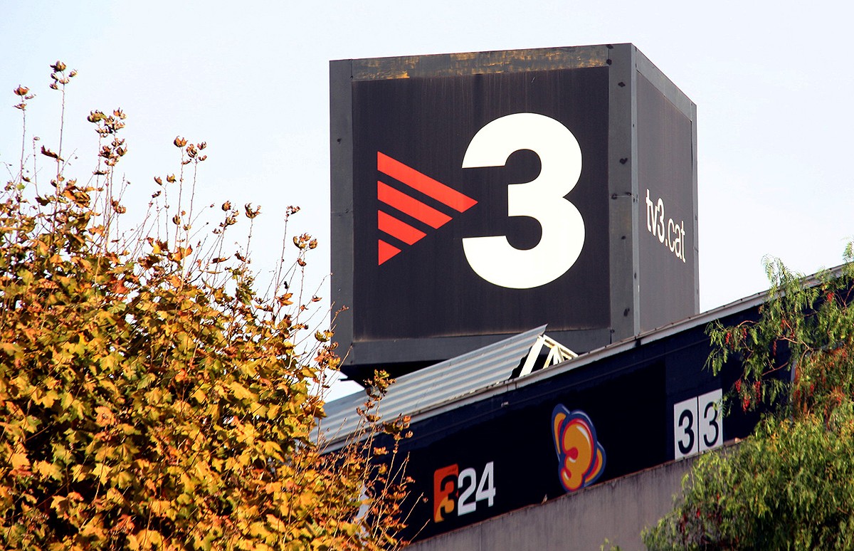 El logotip de TV3