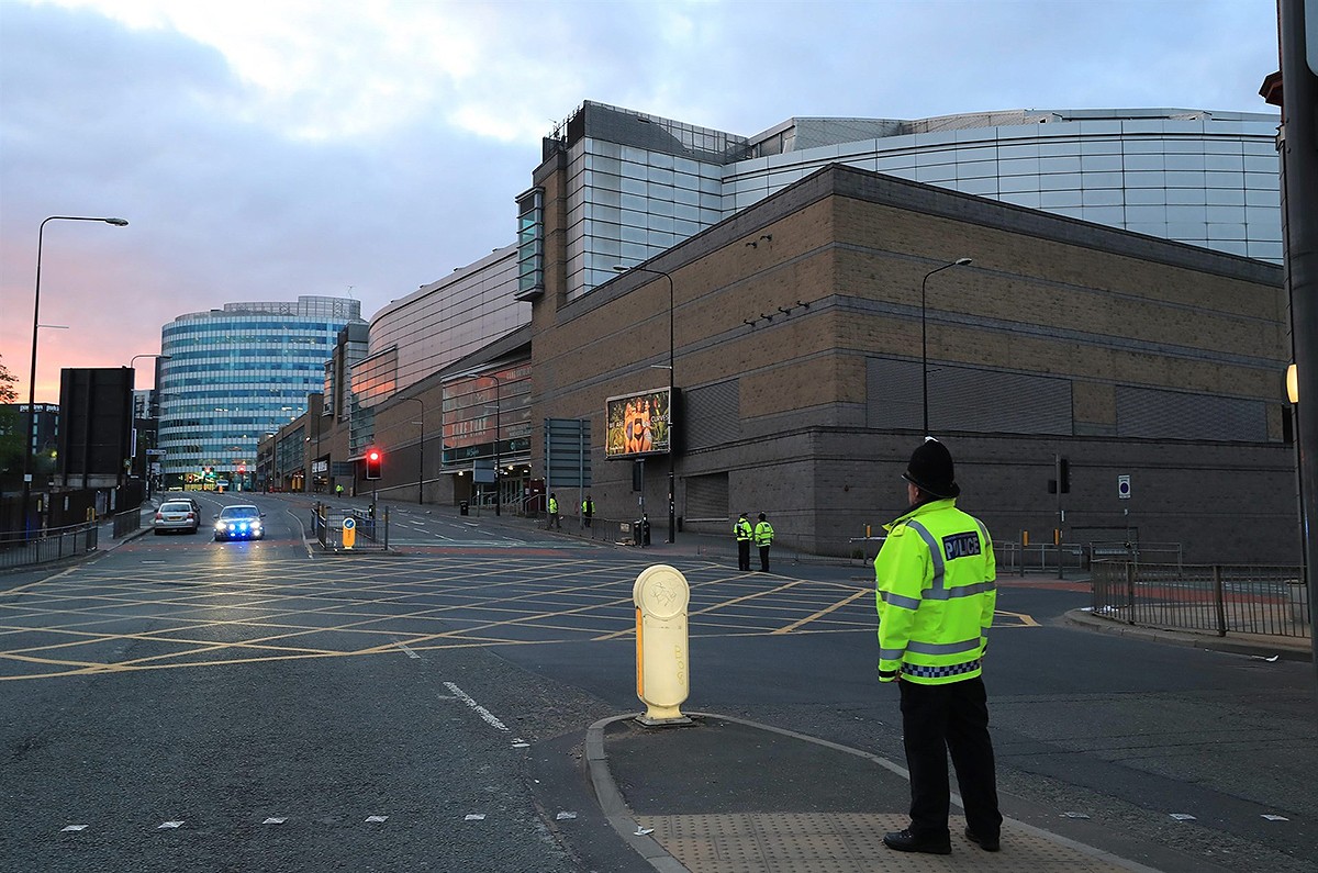 El pavelló Manchester Arena, on va tenir lloc l'atemptat