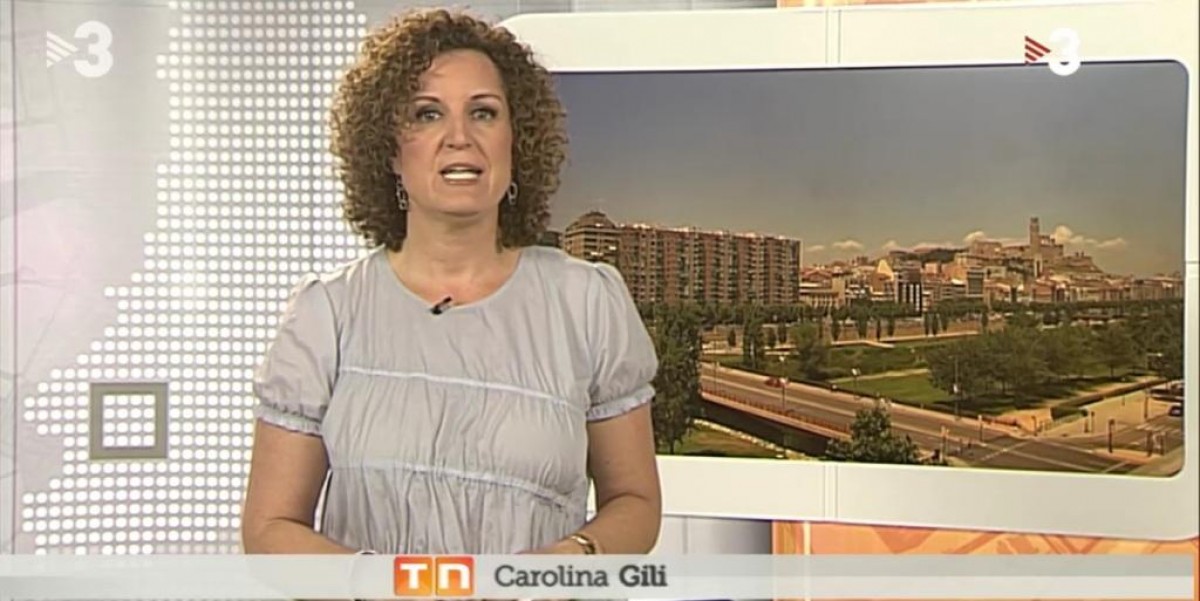 La periodista Carolina Gili, aquest dijous