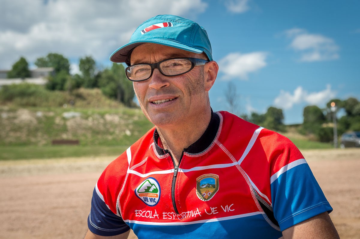 Jordi Sales, organitzador de l'Olleta, i membre de la Unió Excursionista de Vic, organitzadors de l'Olla de Núria