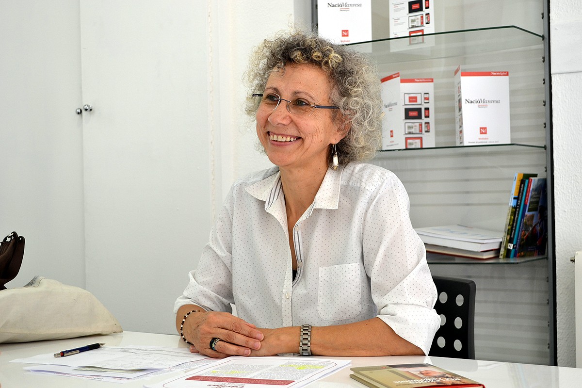 La presidenta de Càritas Manresa, Josefina Farrés