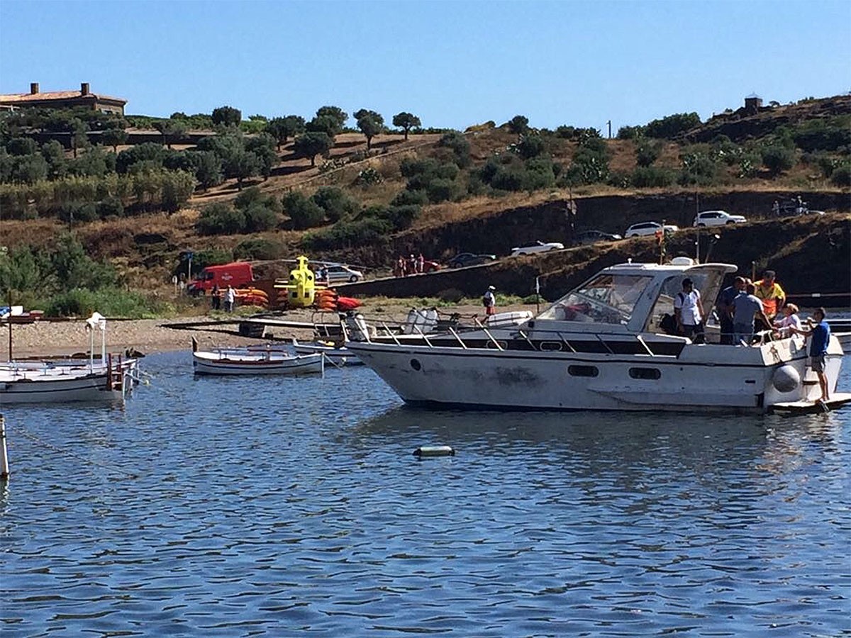 Un mort i dos ferits en explotar una cambra hiperbàrica d'un vaixell a Cadaqués