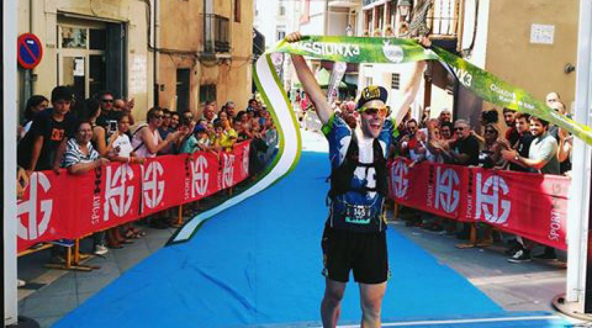 L'atleta berguedà Ivan Camps, guanyador de l'Ultra Catllaràs
