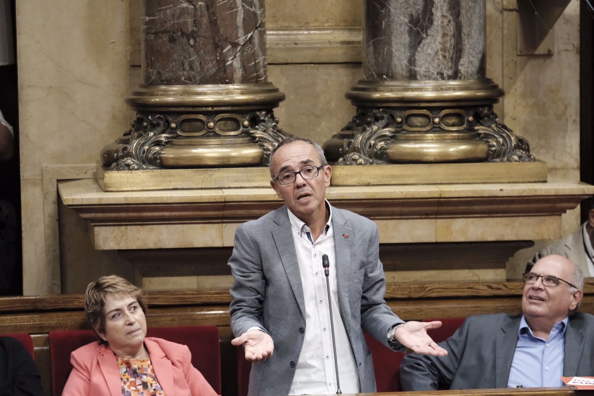 Joan Coscubiela, portaveu de Catalunya Sí que es Pot, en una imatge d'arxiu