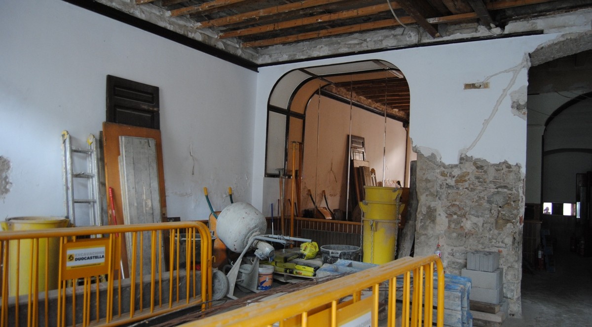 Les obres a la Casa Fàbregas van començar el 2017