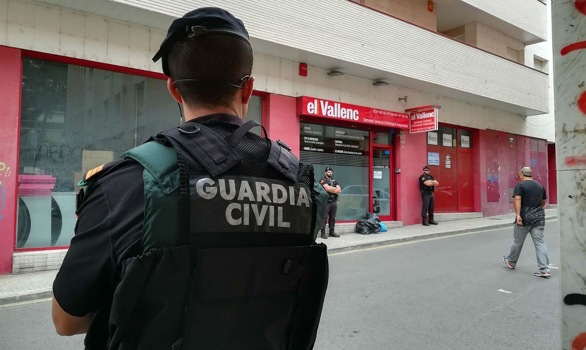 La Guàrdia Civil, al setmanari «El Vallenc»