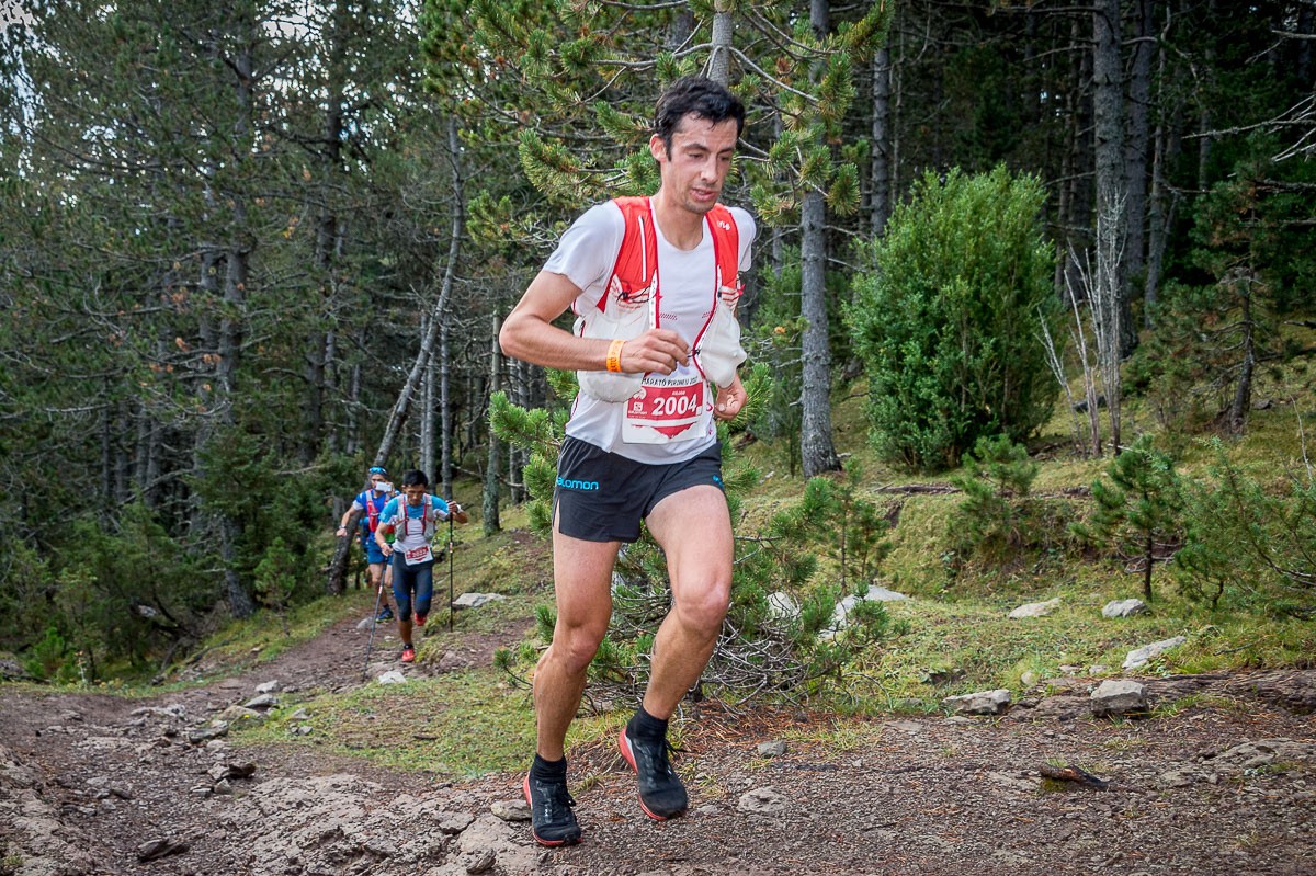 Kilian Jornet va fer miques el rècord de la Marató de l'Ultra Pirineu.