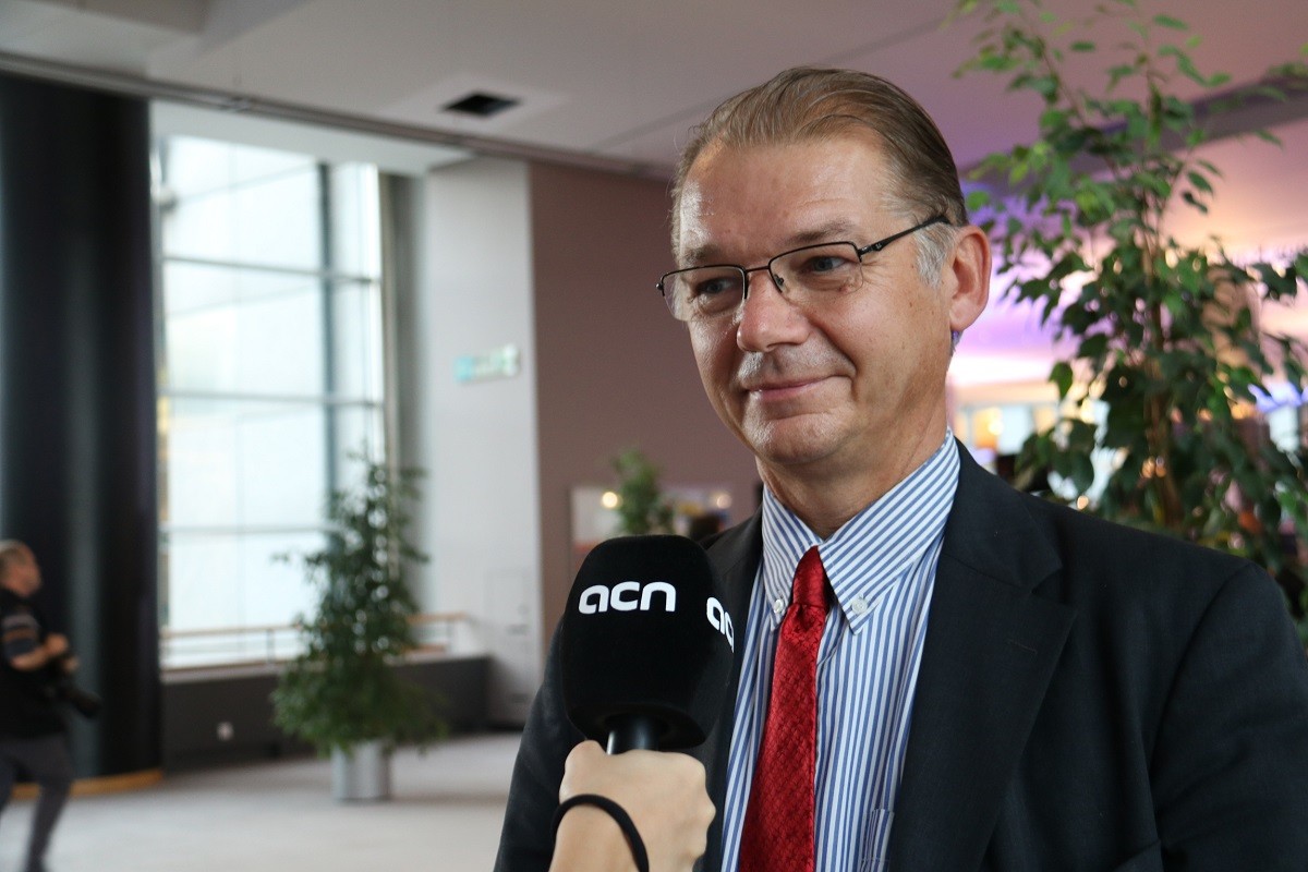 El copresident dels Verds a l'Eurocambra, Philippe Lamberts