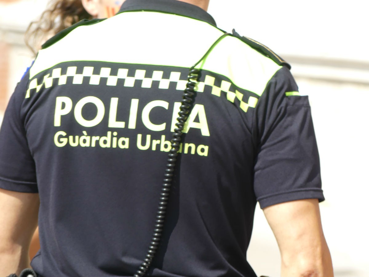 Un agent de la Guàrdia Urbana de Tarragona 