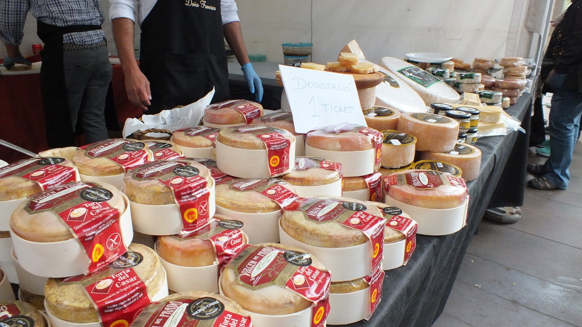 A la Fira Europea del Formatge es podran degustar 11 tipus de formatges