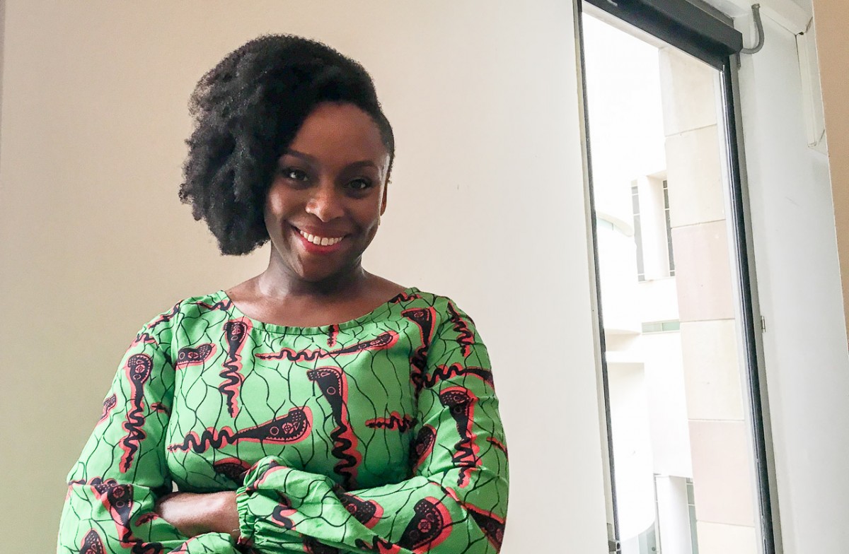 Chimamanda Ngozi Adichie, en la seva darrera visita a Barcelona