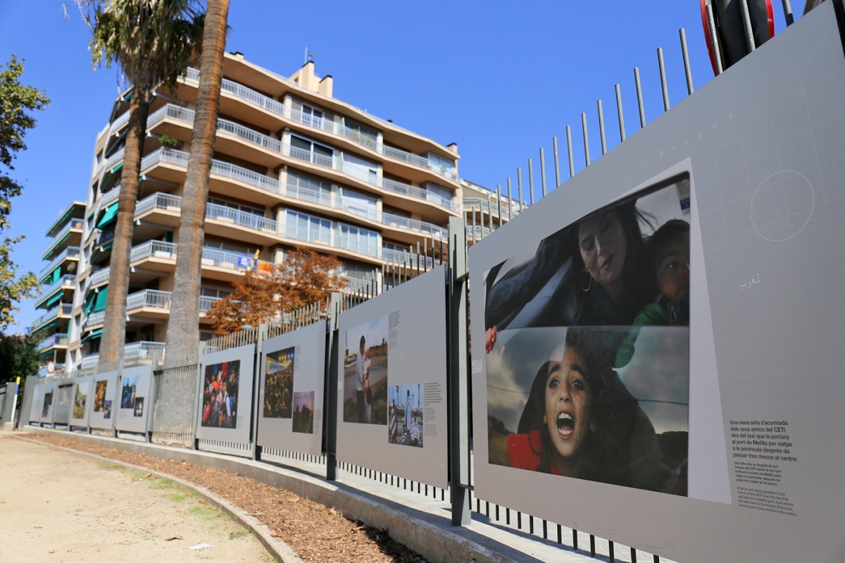 L'exposició es pot veure al parc de Sant Jordi.