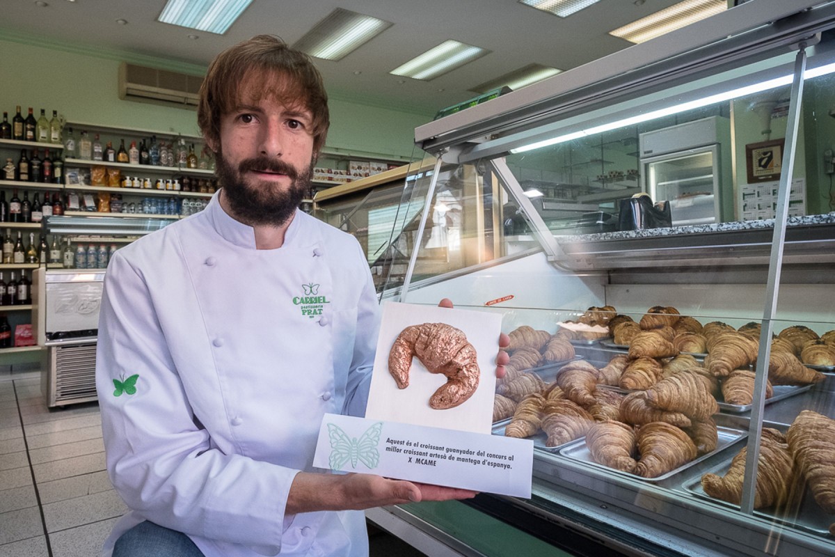 El pastisser Gil Prat guanya el premi del millor croissant de mantega de l'Estat