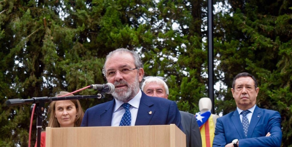 El president de la Diputació, Joan Reñé