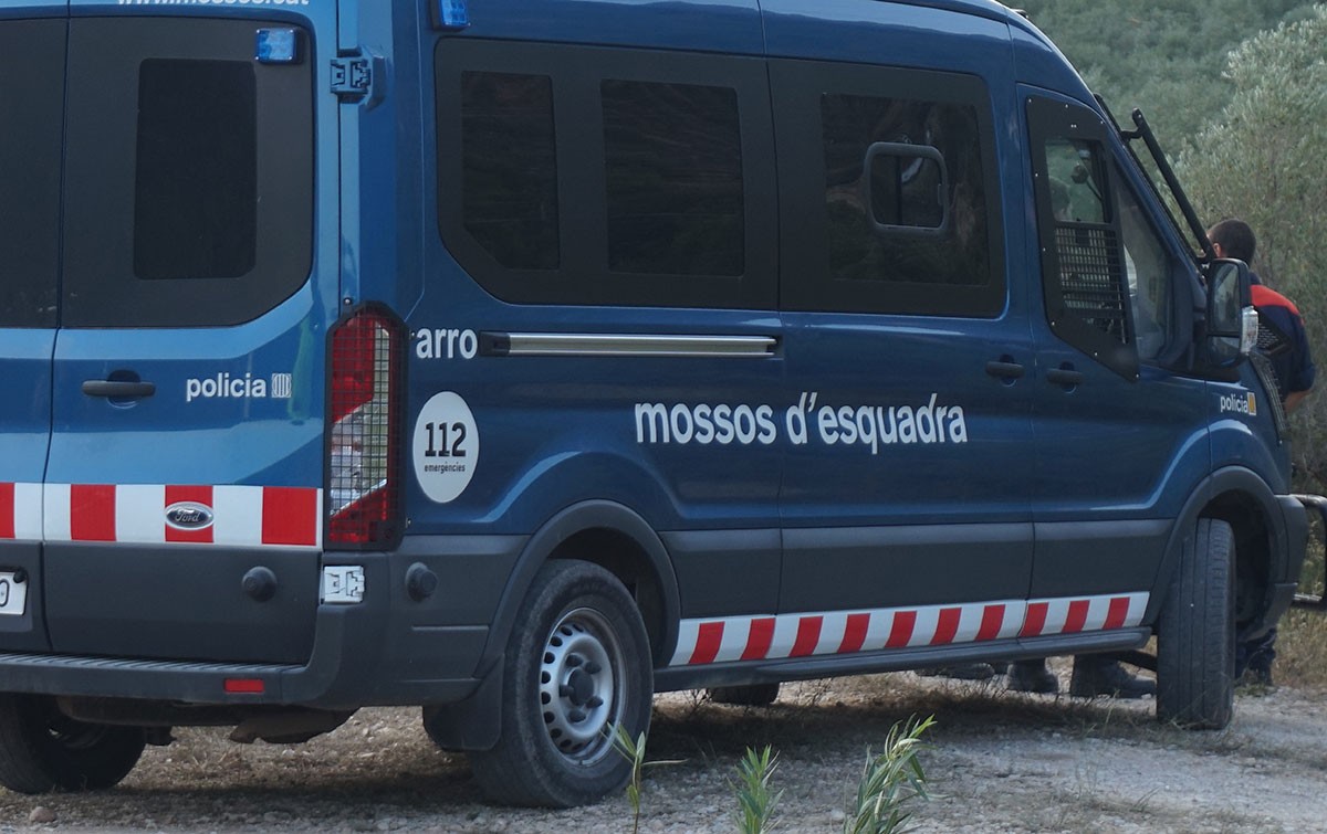 Imatge d’un vehicle dels Mossos d'Esquadra