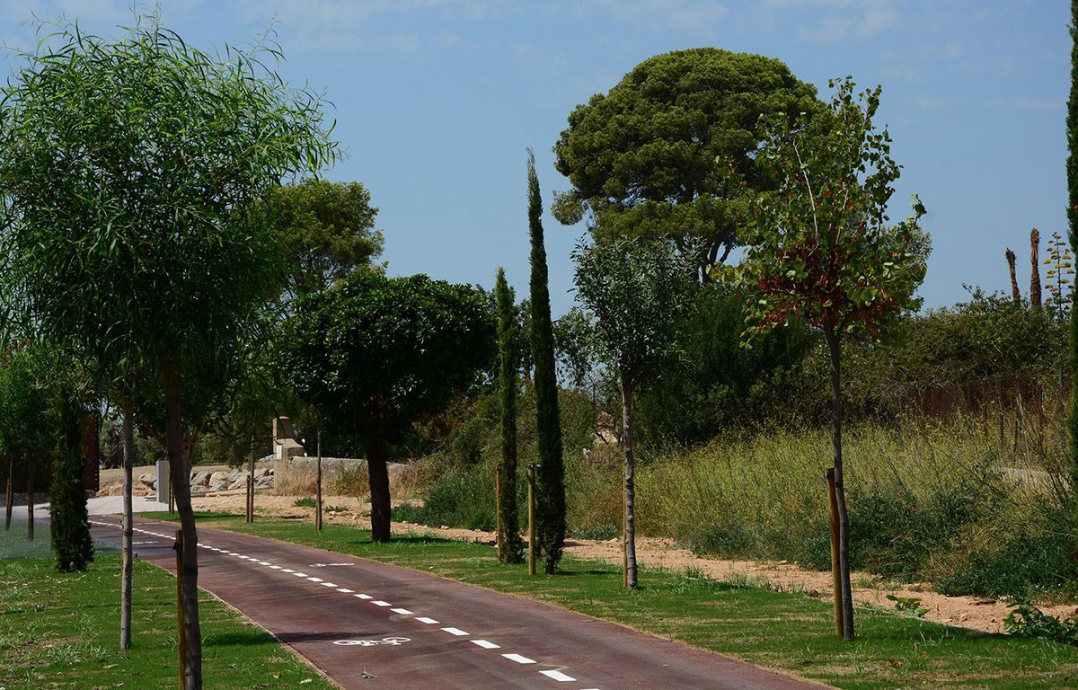 Imatge del sector de la Plana i Santa Bàrbara