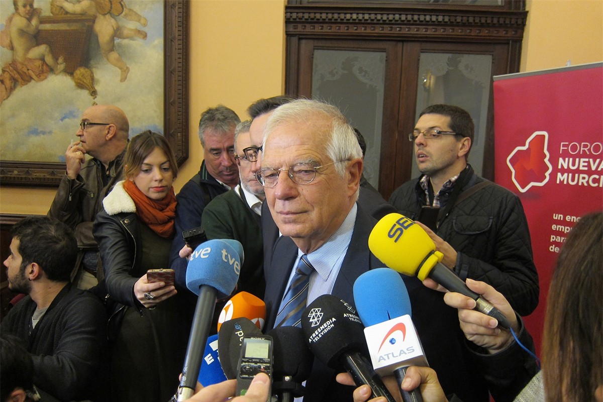 Josep Borrell, centre d'atenció
