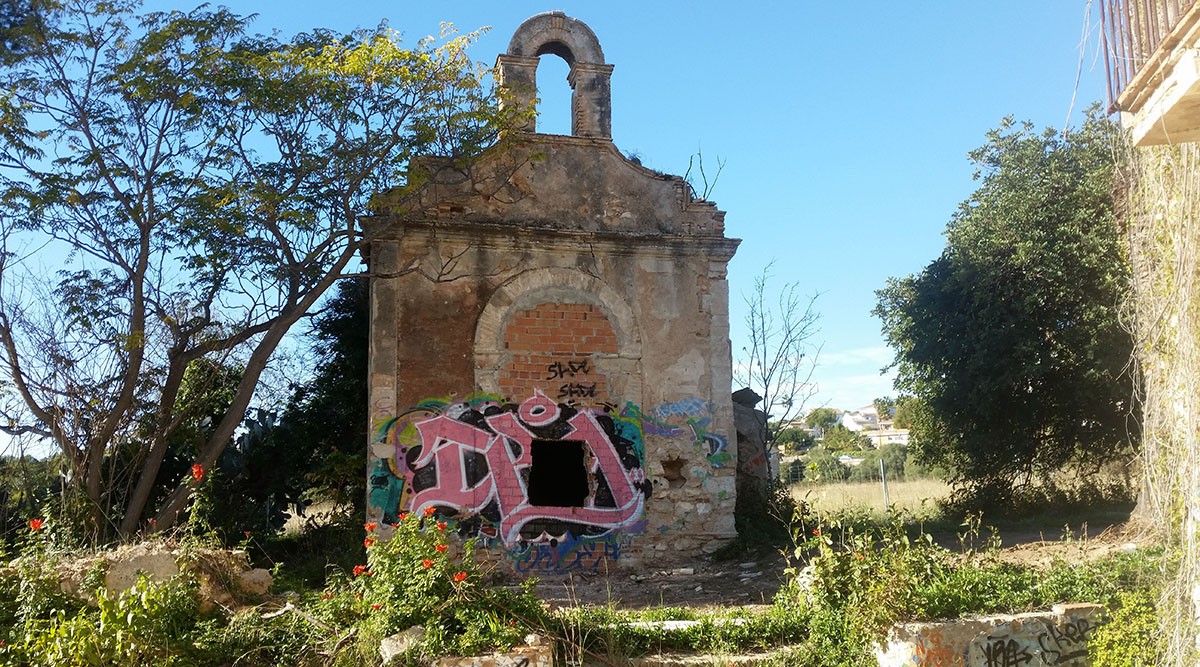 Imatge de l'ermita de Santa Bàrbara
