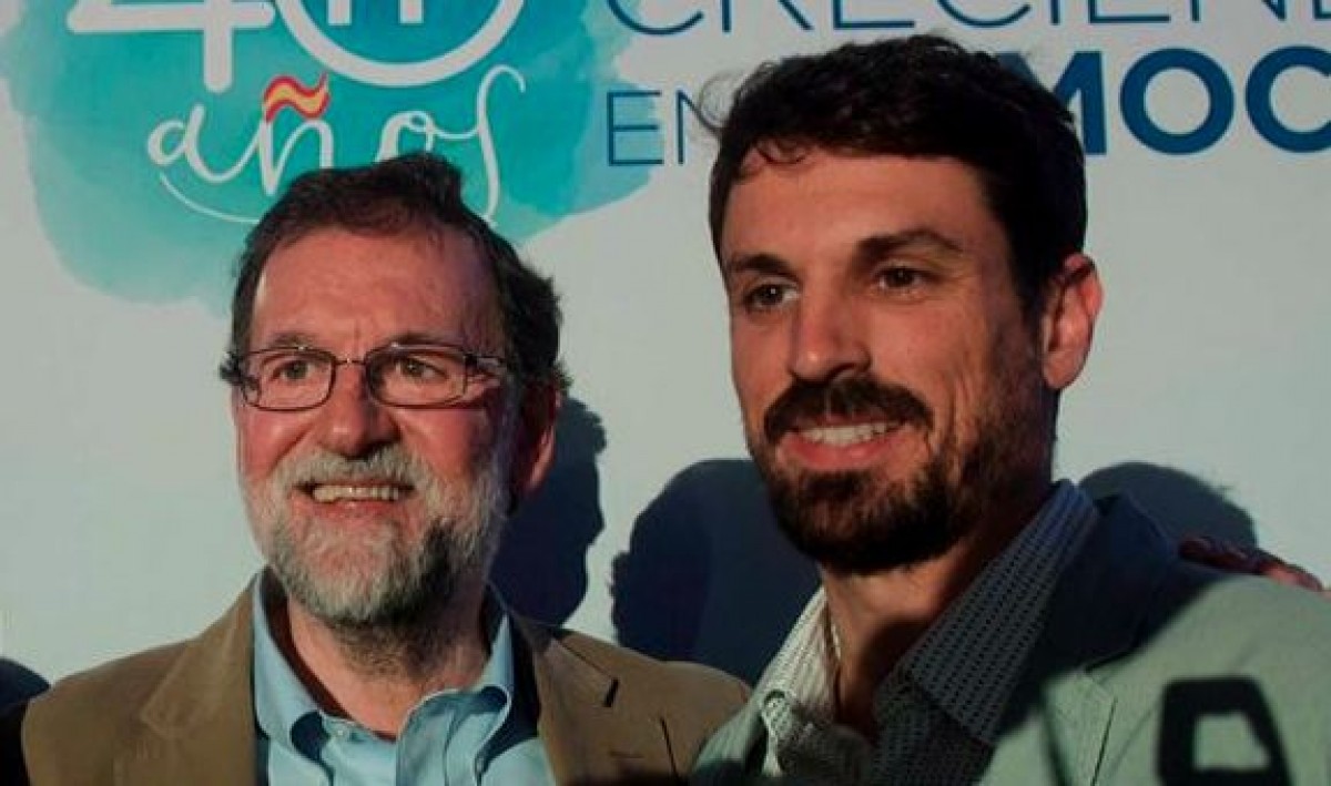Dante Pérez amb Mariano Rajoy