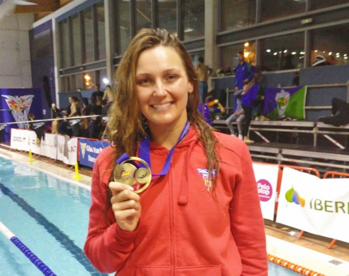 La nedadora del CN Terrassa Melani Costa.