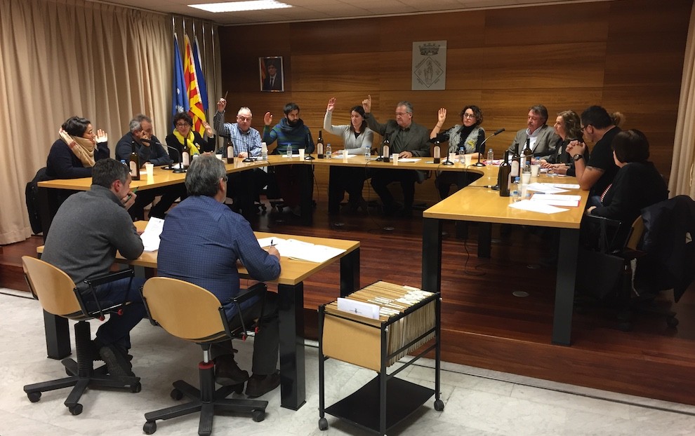 Imatge d’arxiu d’una sessió plenària de l’Ajuntament de Tremp