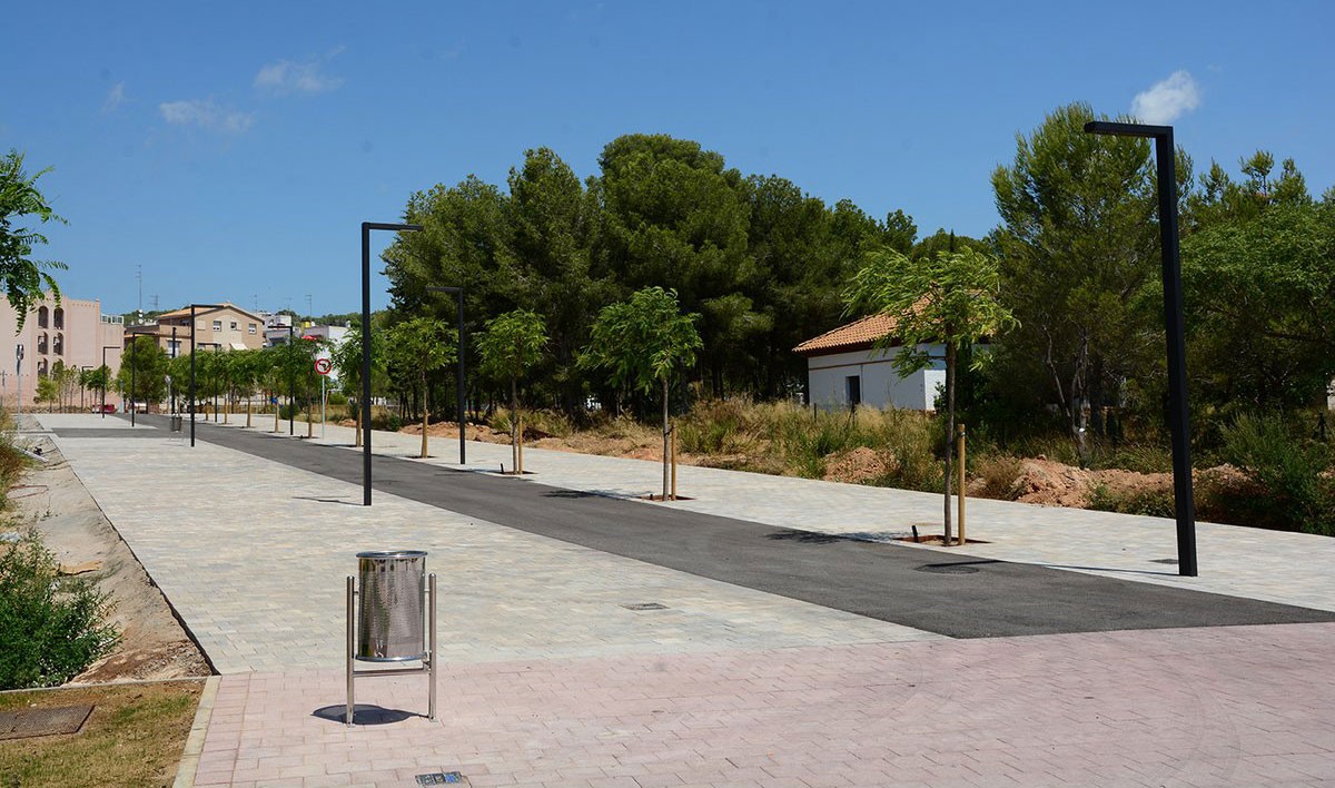 Imatge del nou sector de la Plana, Santa Bàrbara i Vallpineda