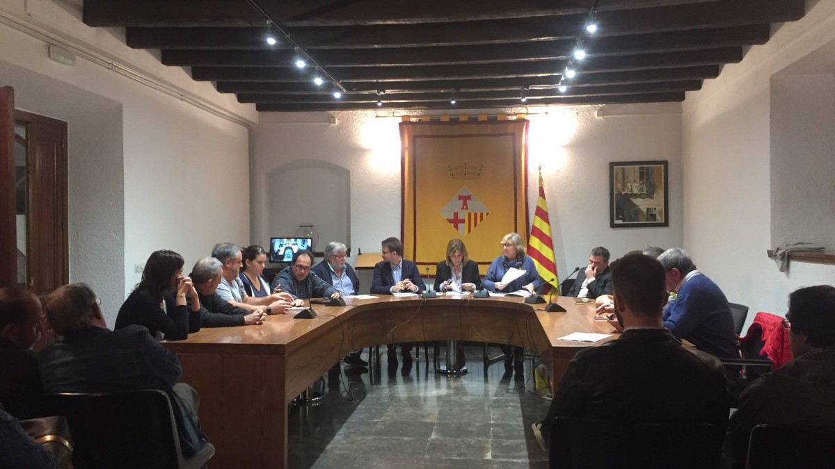 Sessió plenària a Sant Antoni de Vilamajor