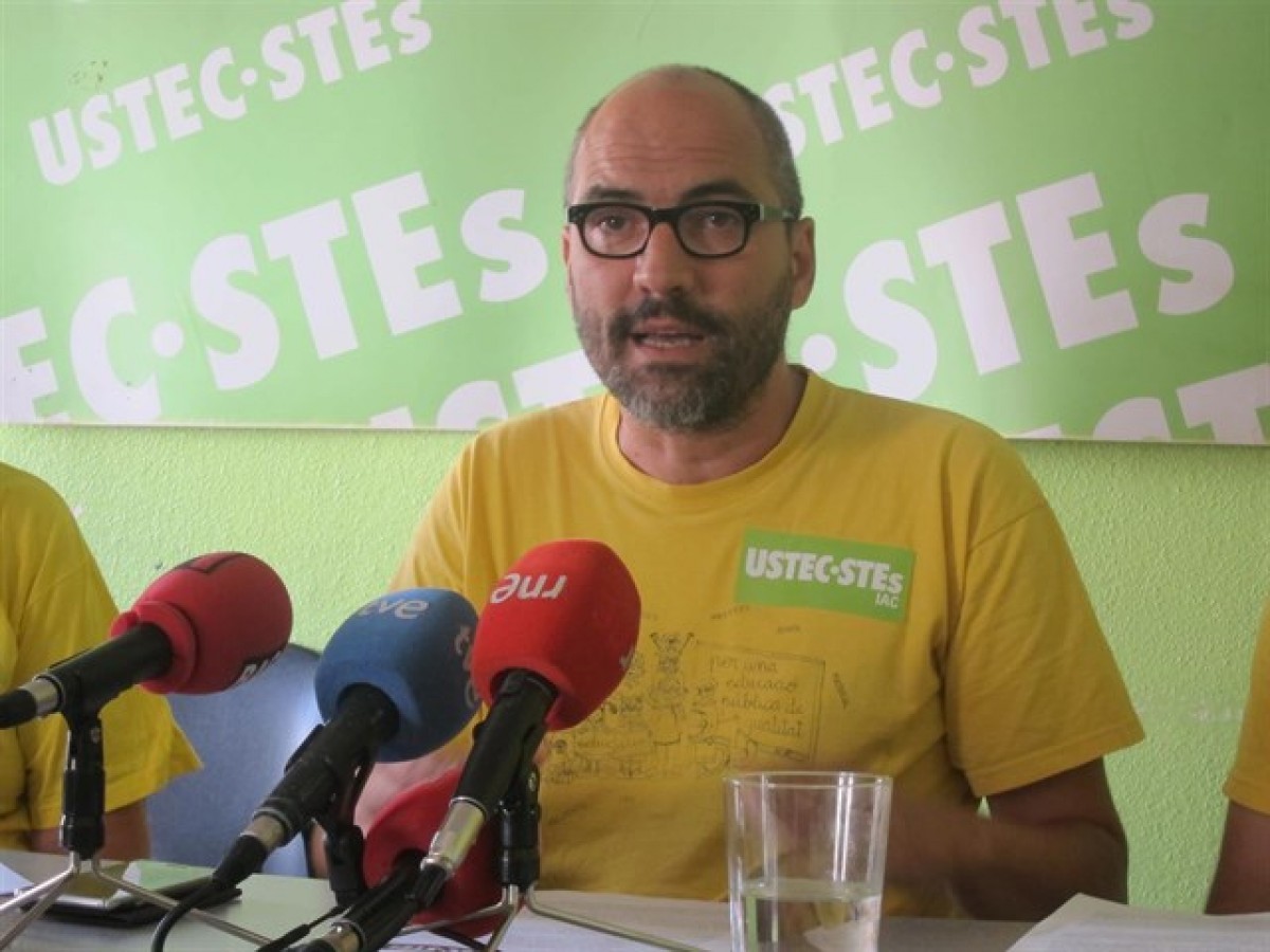 Ramon Font, portaveu de l'USTEC-STECs serà a Sant Celoni