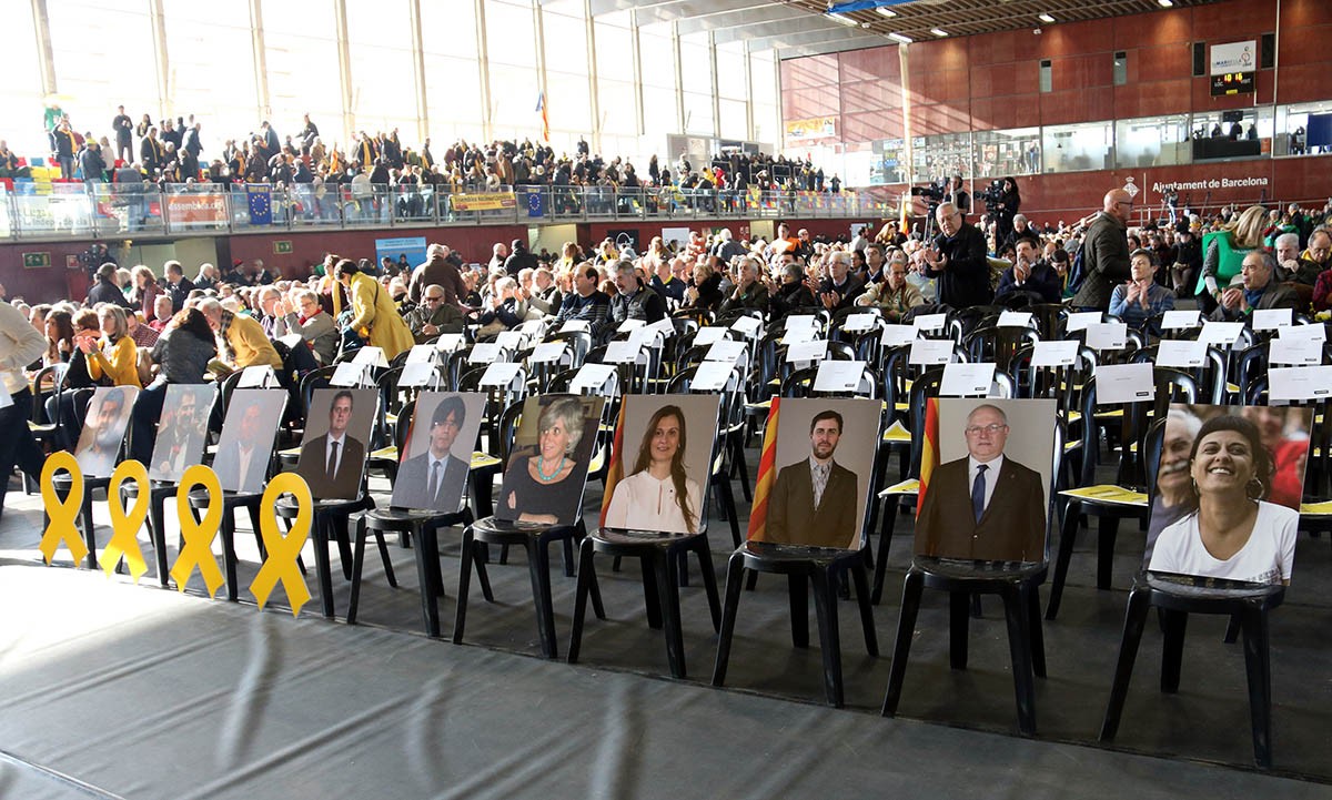 L'assemblea general ordinària de l'ANC ha tingut un record pels presos