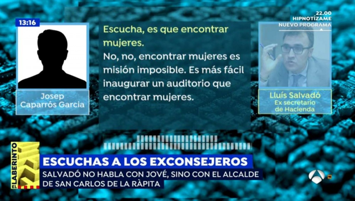 El programa d'Antena 3 Espejo Público va difondre la conversa.